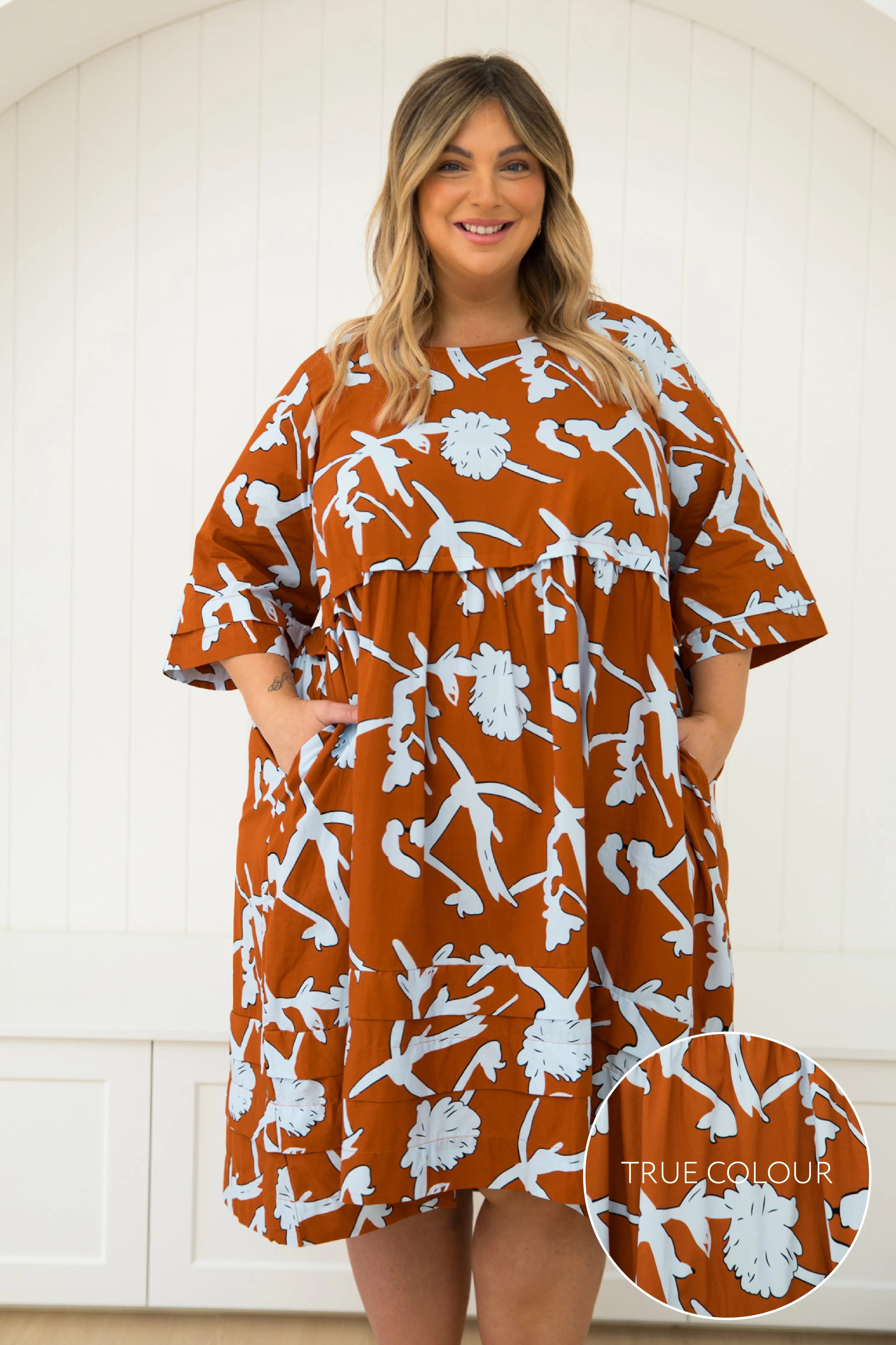 Kingsley Dress in Myrtle