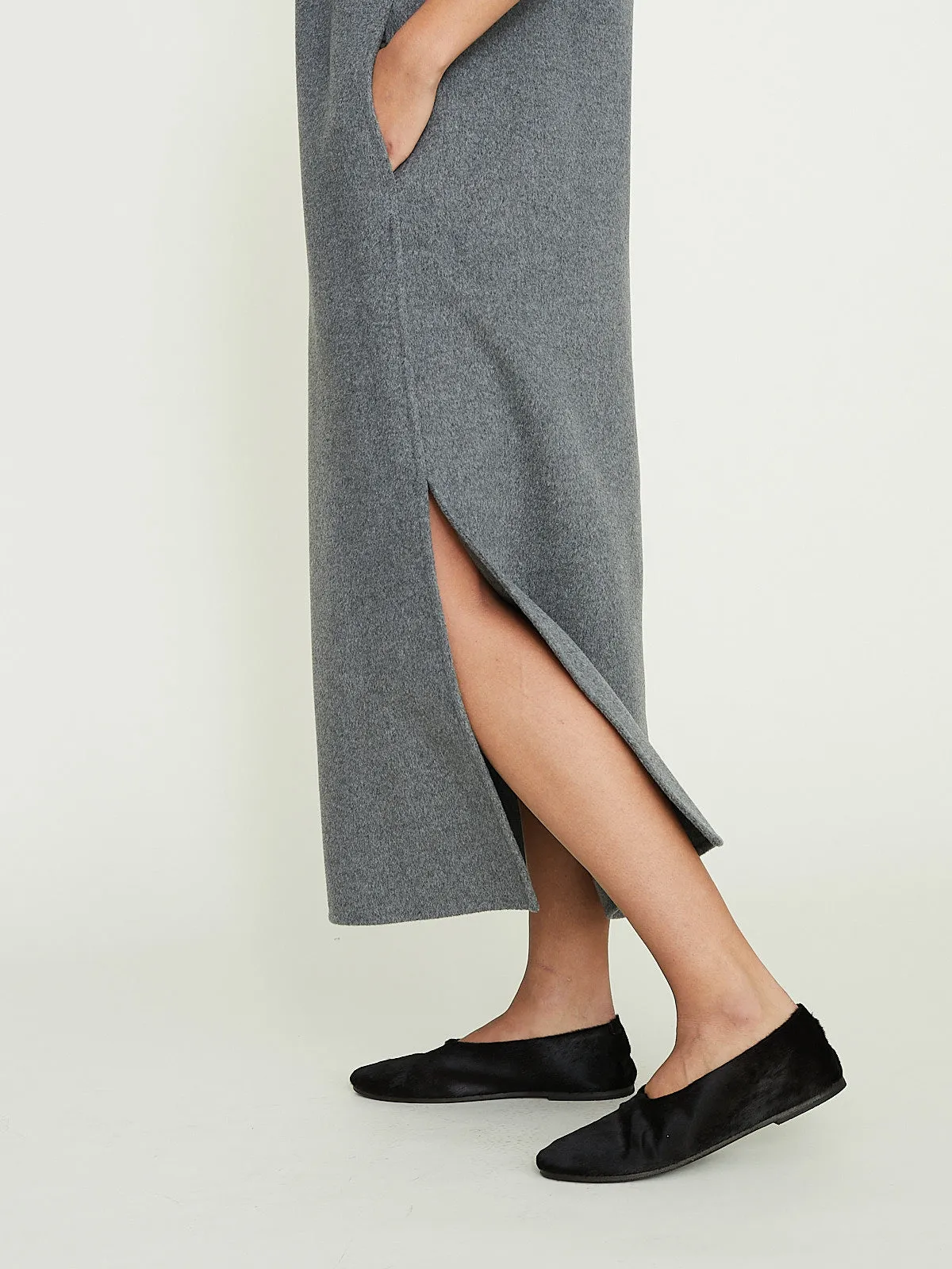 Long Dress in Graphite