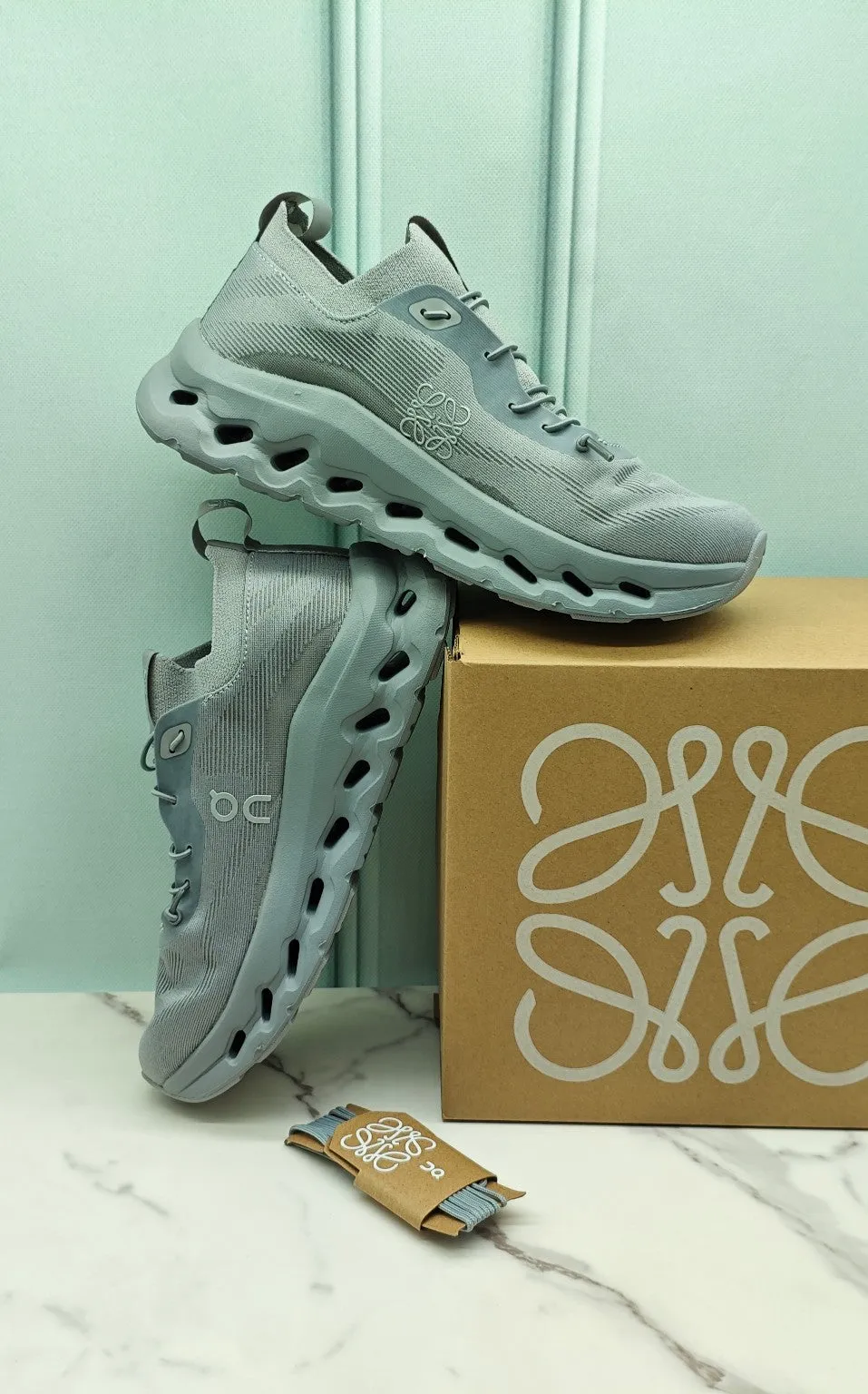 LW CLOUDTILT SNEAKER SAGE POLYESTER