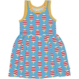 Maxomorra Ice Cream Sleeveless Spin Dress