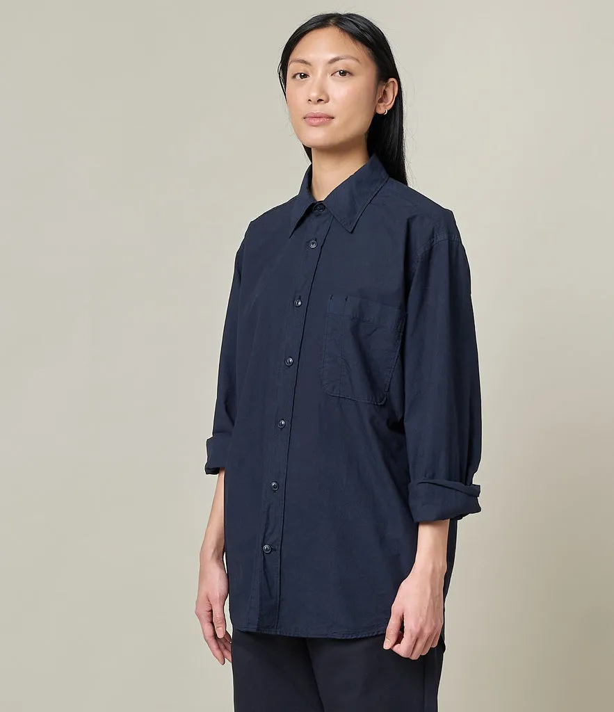 MERZ B SCHWANEN SHIRT01 - DARK NAVY