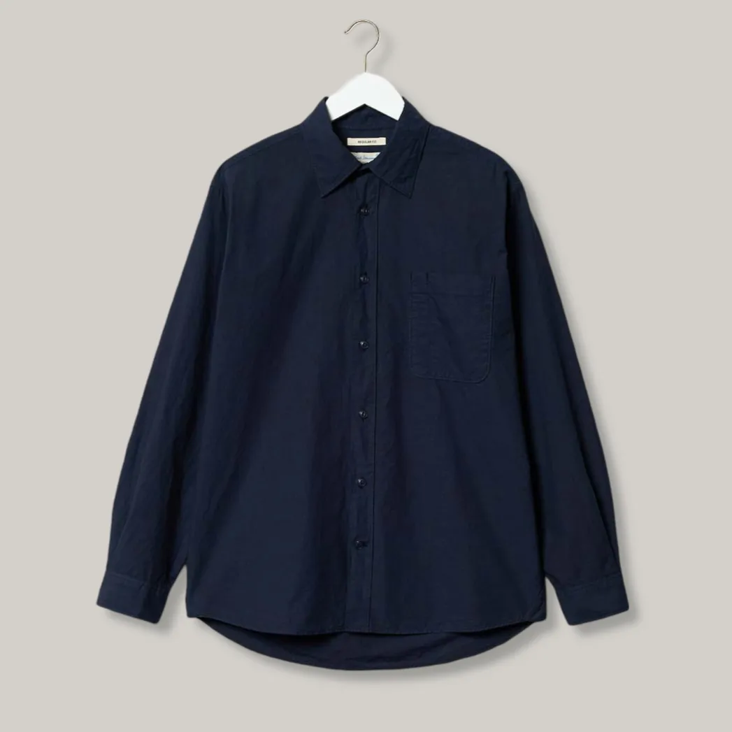 MERZ B SCHWANEN SHIRT01 - DARK NAVY