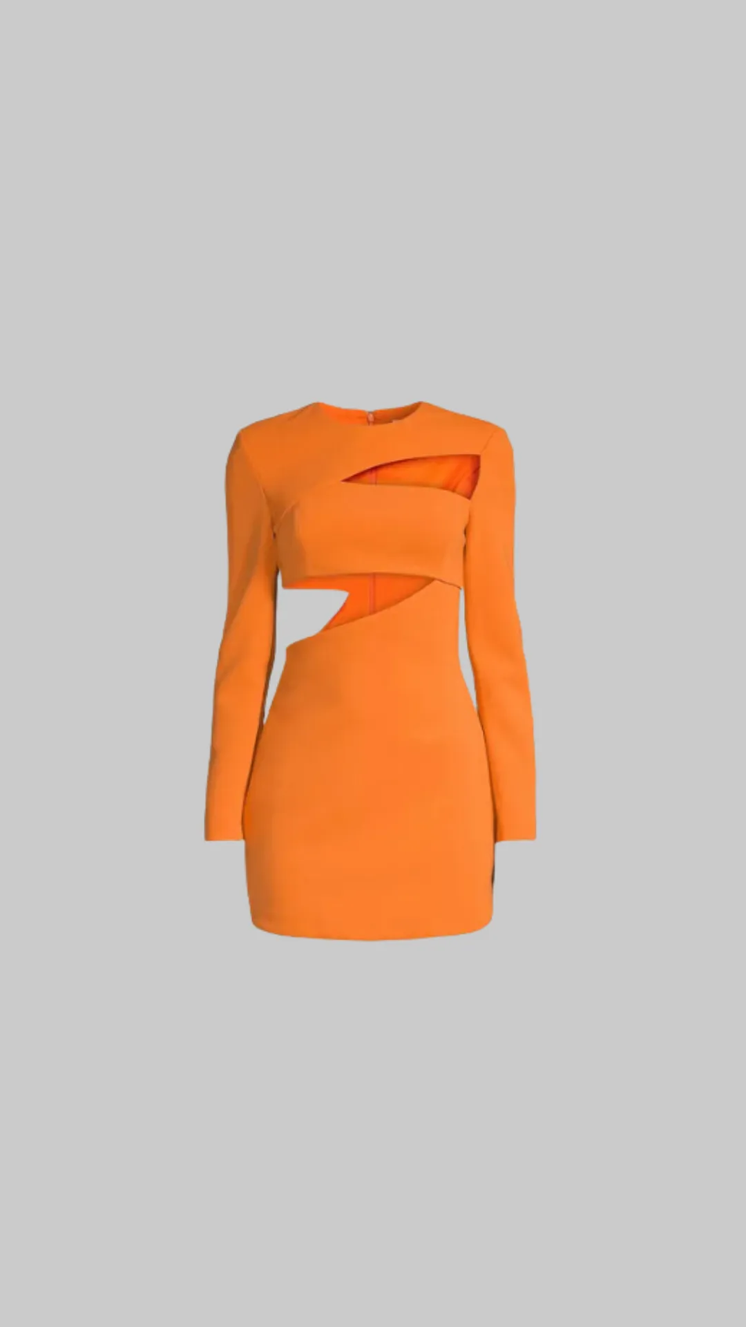 MISHA Ivanna Mini Dress in Bonded Crepe