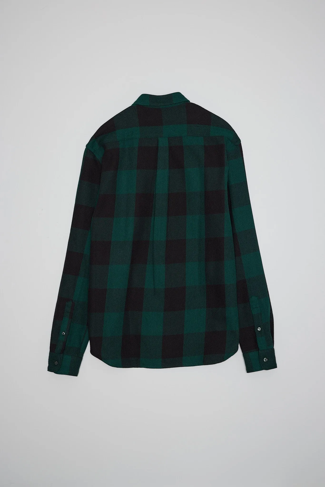 NS1190-93 Japanese Buffalo Twill in Green and Black