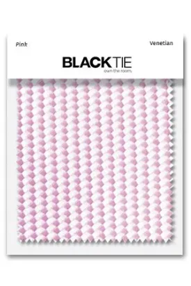 Pink Venetian Fabric Swatch