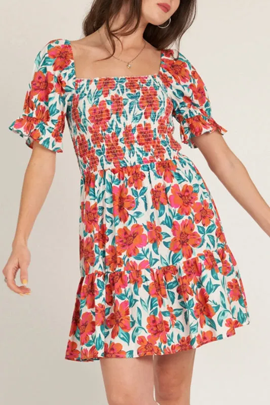 piper dress - red