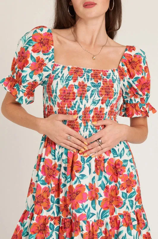 piper dress - red