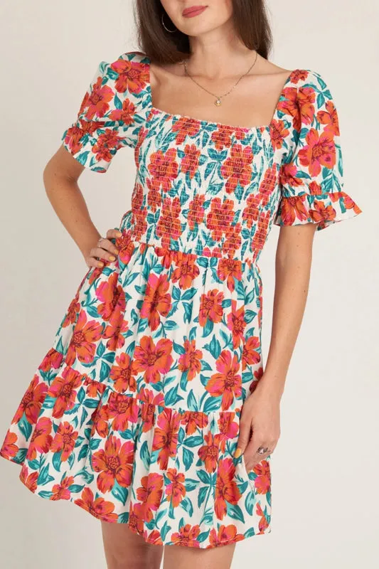 piper dress - red