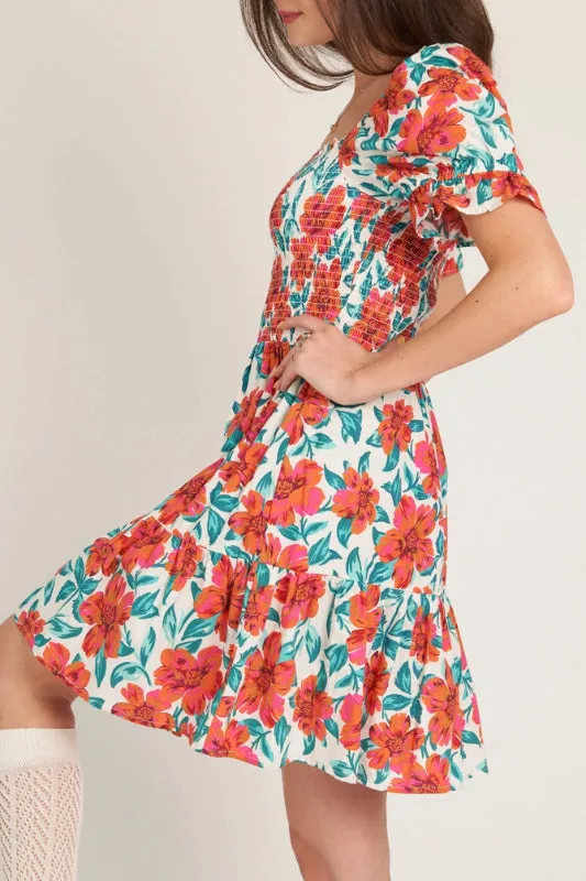 piper dress - red