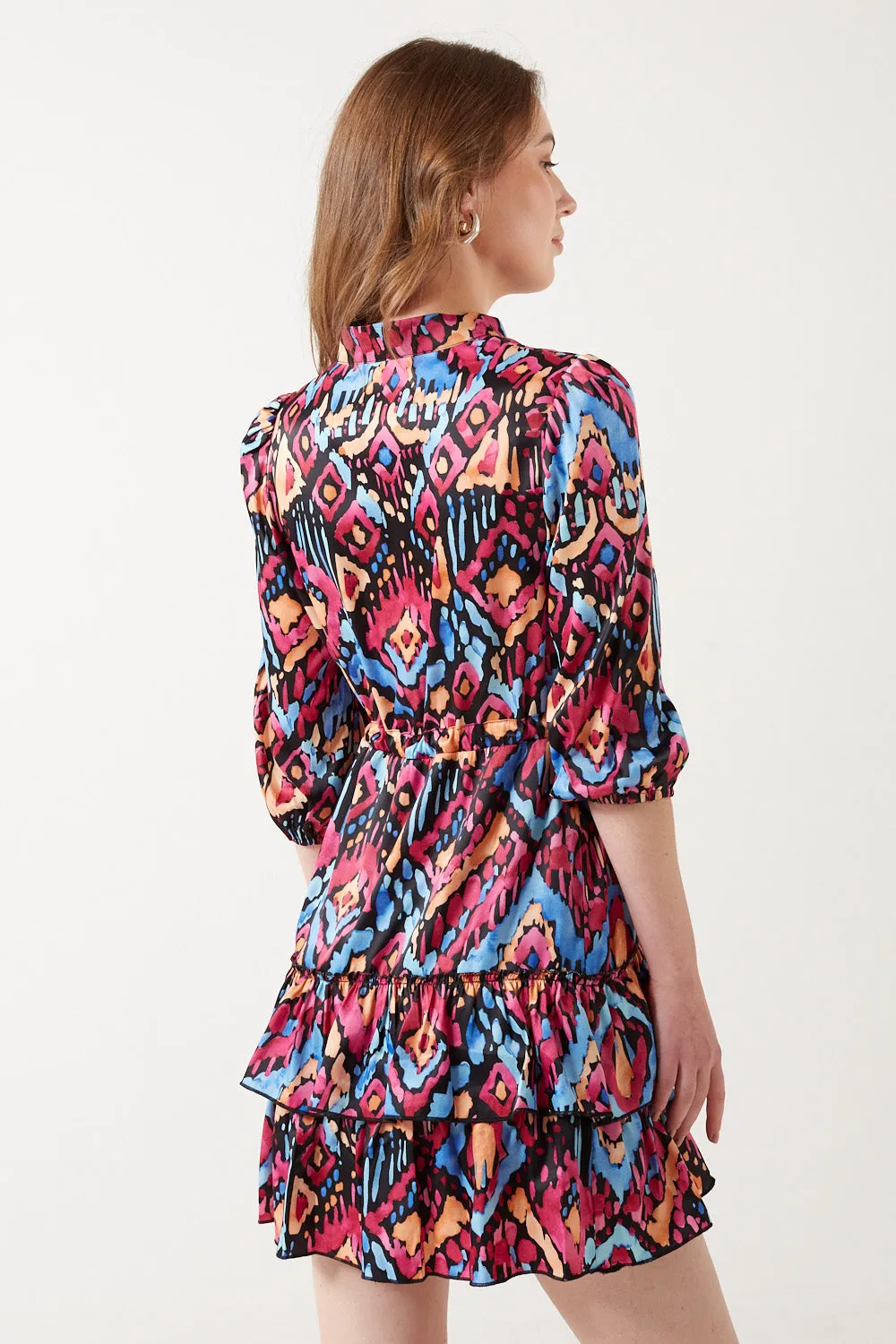 Pixie Daisy Eliza Ruffle Hem Dress