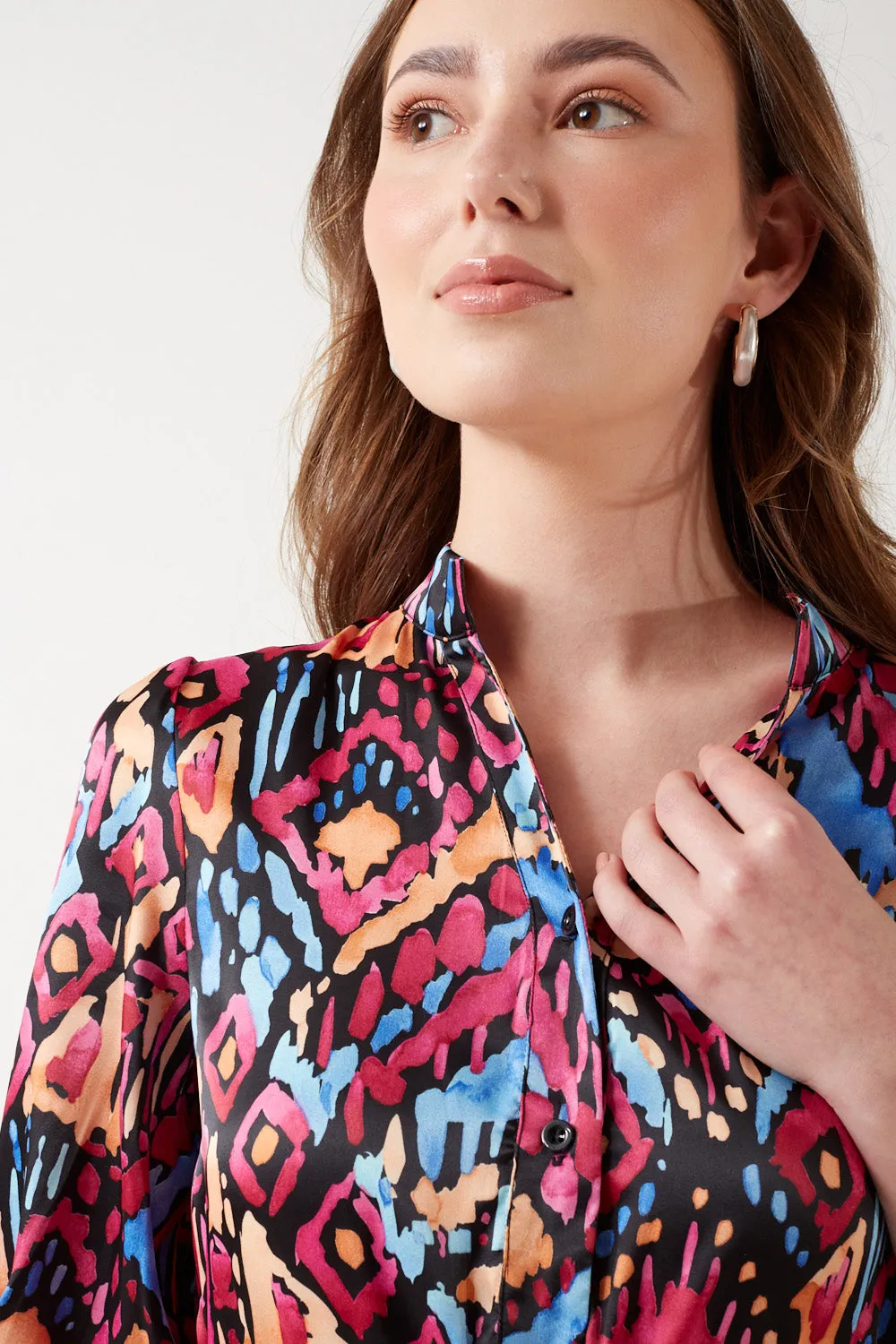 Pixie Daisy Eliza Ruffle Hem Dress