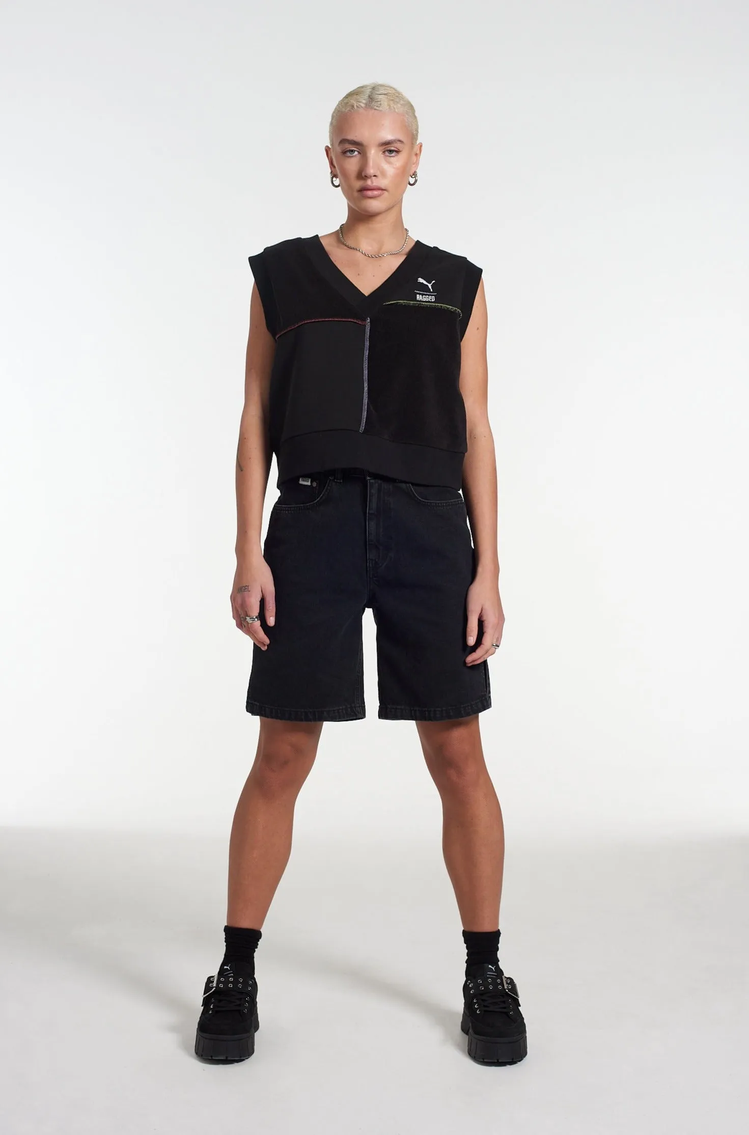 PUMA x The Ragged Priest Black Vest