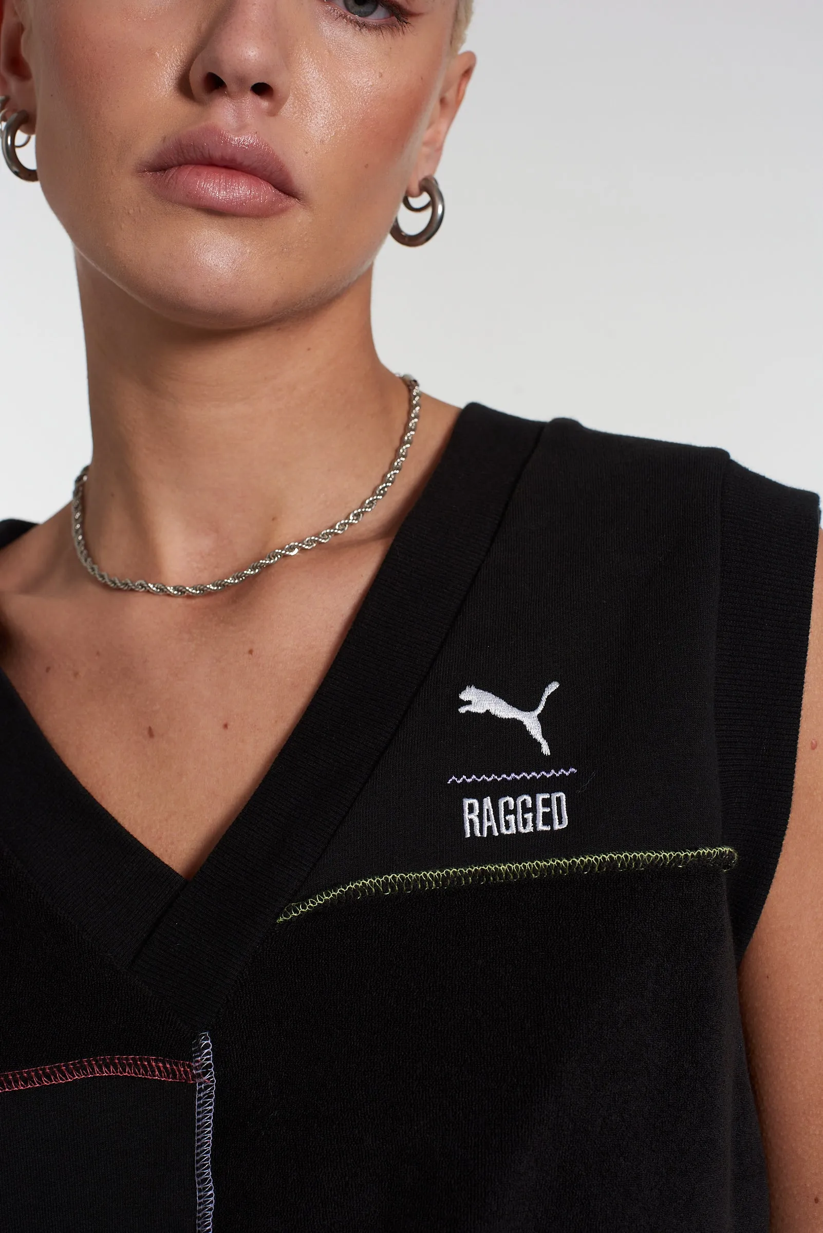 PUMA x The Ragged Priest Black Vest
