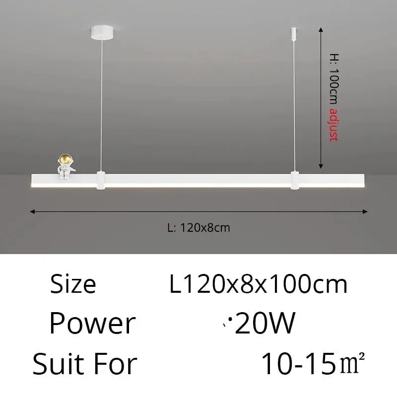 QIYI Lil astronaut Nordic Minimalist Hanging LED Pendant Light