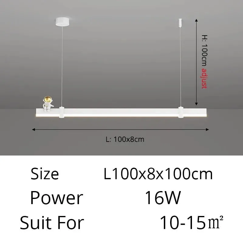 QIYI Lil astronaut Nordic Minimalist Hanging LED Pendant Light