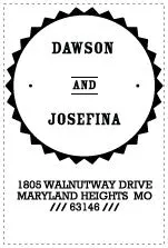 RUB3S-021 2"x3" Stamp