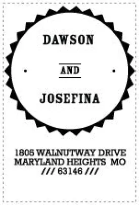 RUB3S-021 2"x3" Stamp