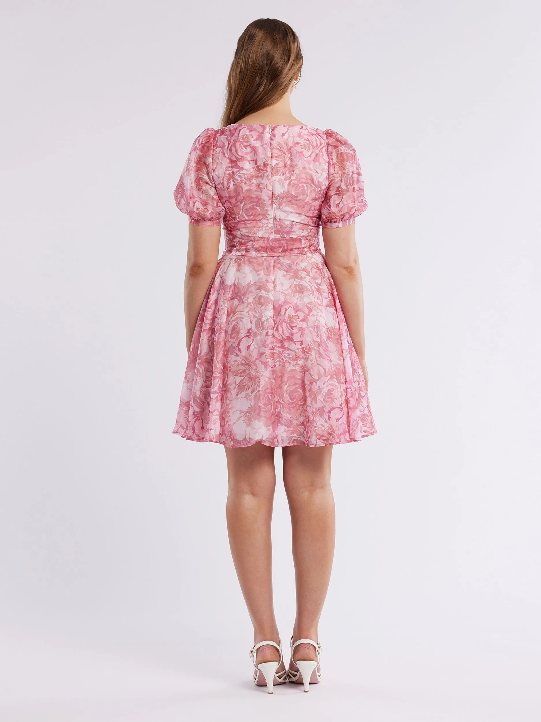 Serenity Rose Mini Dress