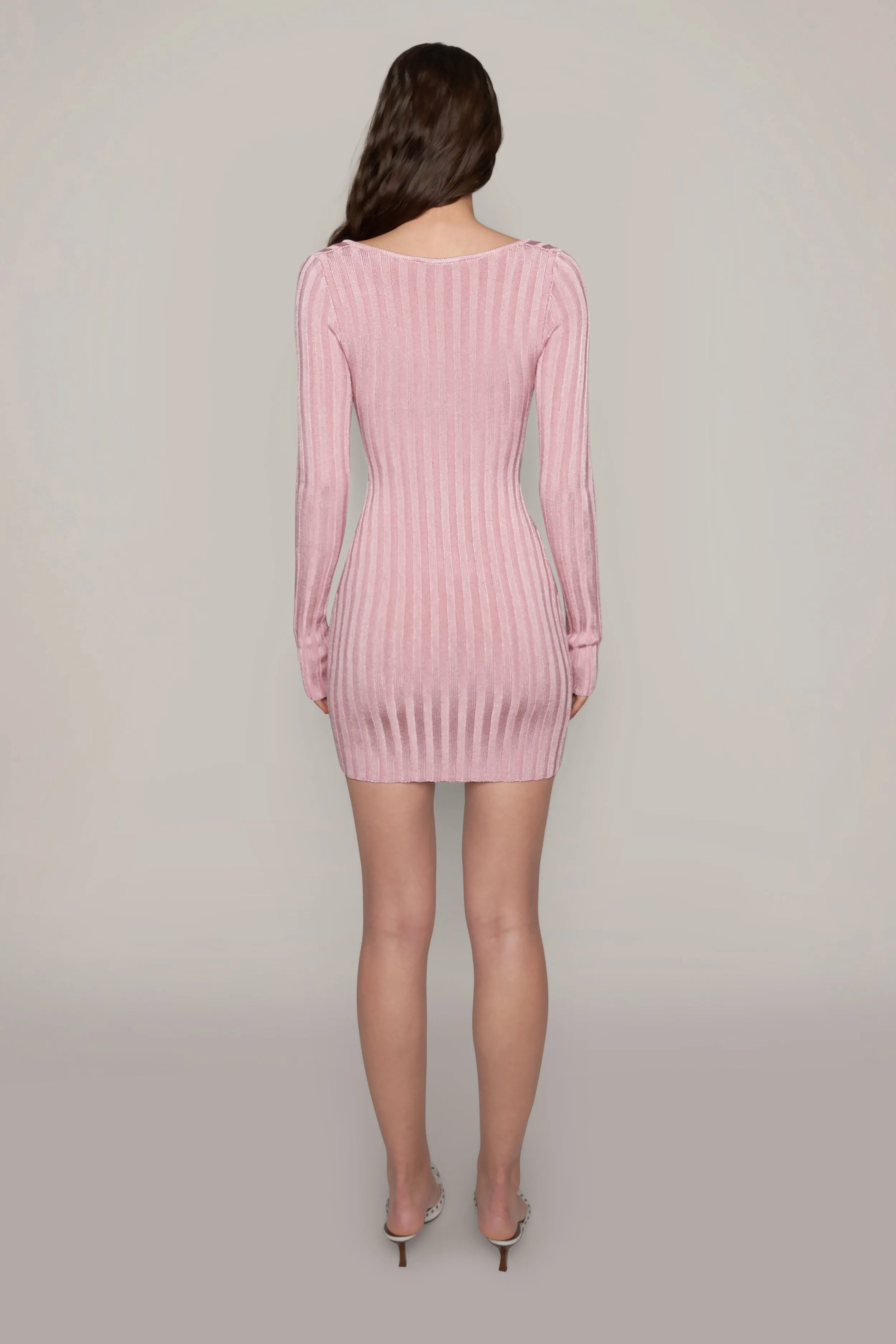 Slinky Rib Mini Dress