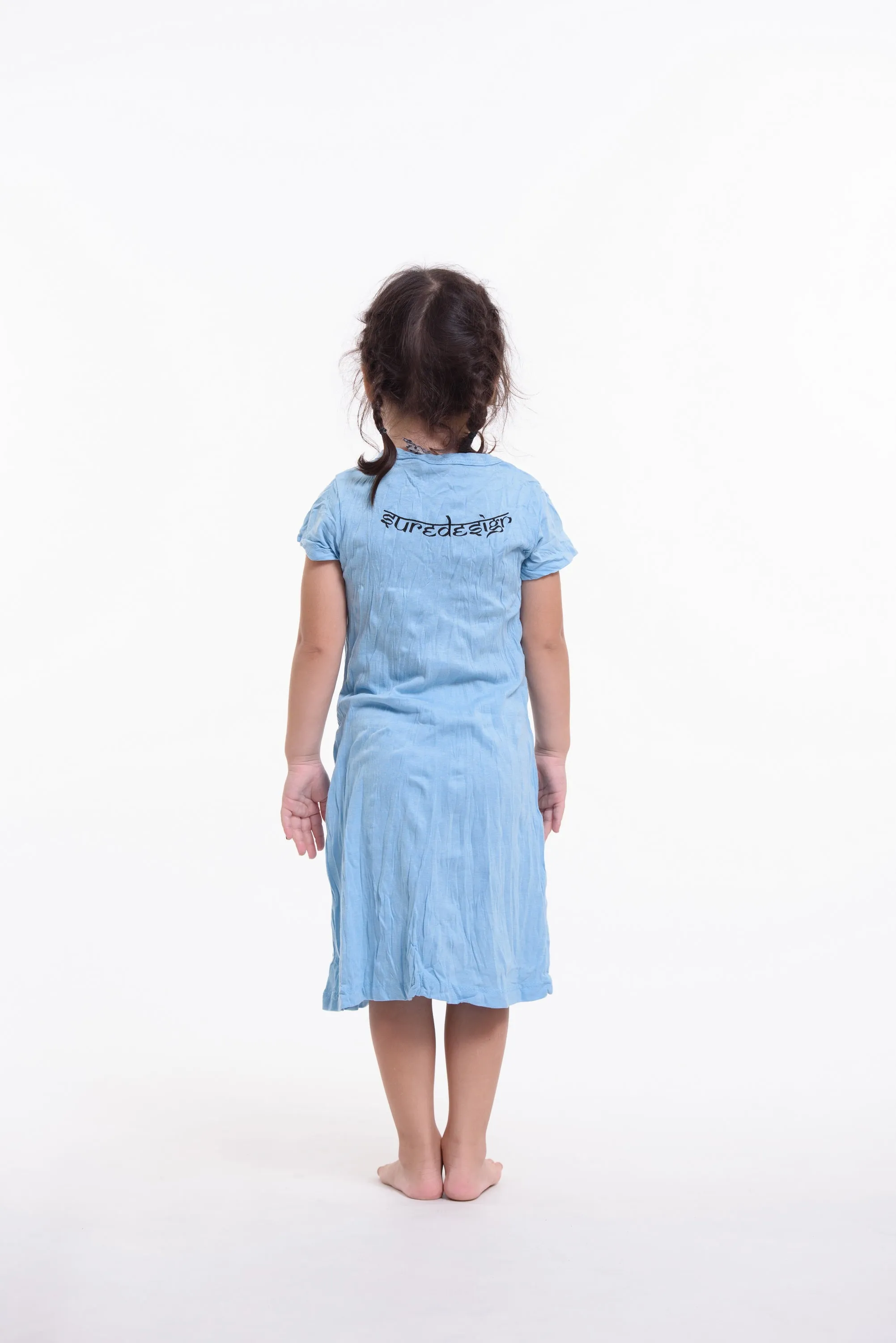 Sure Design Kids Octopus Dress Light Blue