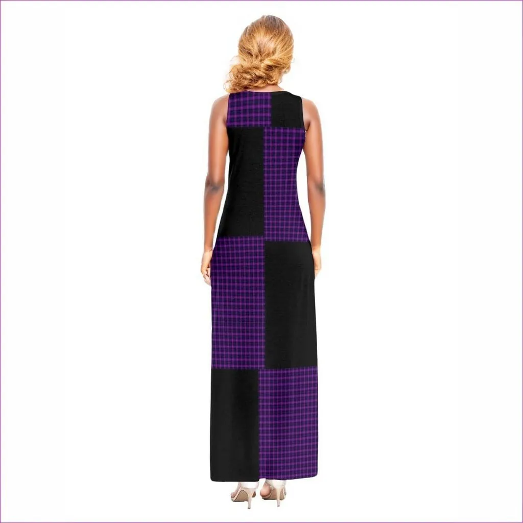 Tartan 2 Women's Maxi Vest Dress
