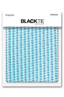 Turquoise Venetian Fabric Swatch