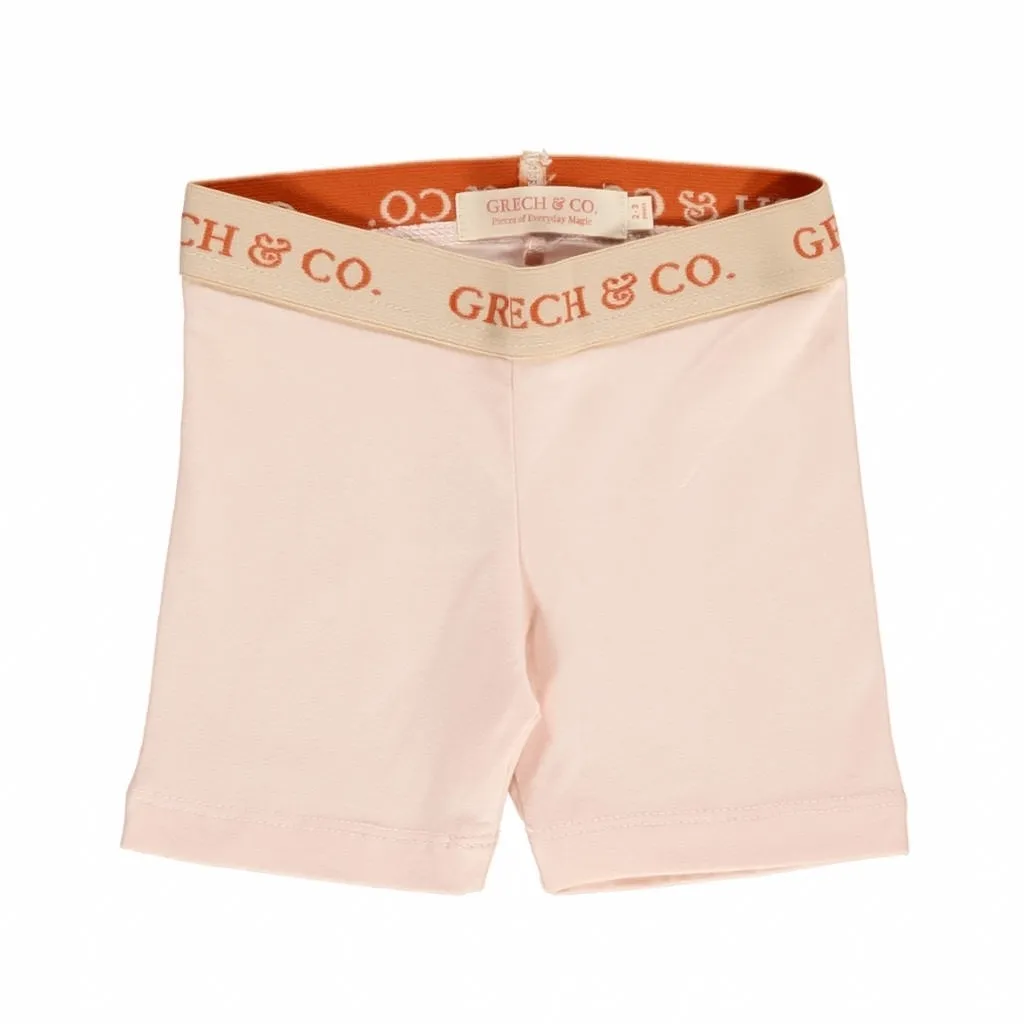 Twirl Bike Shorts - Blush Bloom