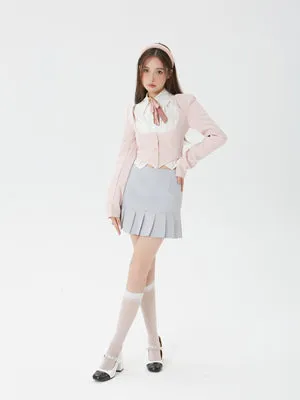 Vest   skirt suit PL52885